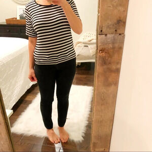 Cotton On small cozy tie back striped top